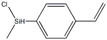 Silane, chloro(4-ethenylphenyl)methyl- 结构式