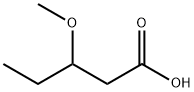 3-methoxypentanoic acid 结构式