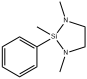 1,3-Diaza-2-silacyclopentane, 1,2,3-trimethyl-2-phenyl- 结构式