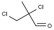 2,3-dichloro-2-methylpropionaldehyde 结构式