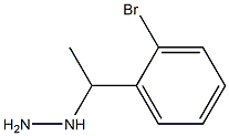 1-(1-(2-bromophenyl)ethyl)hydrazine 结构式