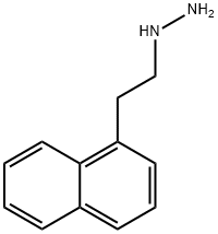 (2-(naphthalen-1-yl)ethyl)hydrazine 结构式