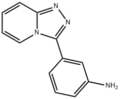 3-[1,2,4]triazolo[4,3-a]pyridin-3-ylaniline 结构式