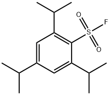 2,4,6-TRIISOPROPYLBENZENESULFONYL FLUORIDE 结构式