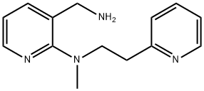 3-(aminomethyl)-N-methyl-N-[2-(pyridin-2-yl)ethyl]pyridin-2-amine 结构式