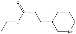 乙基 3-(哌啶-3-基)丙酯盐酸 结构式