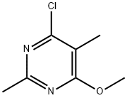 4-chloro-6-methoxy-2,5-dimethylpyrimidine 结构式
