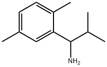 1-(2,5-二甲基苯基)-2-甲基丙-1-胺 结构式