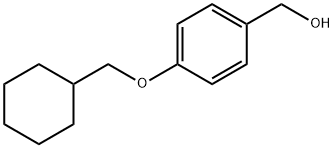 [4-(cyclohexylmethoxy)phenyl]methanol 结构式