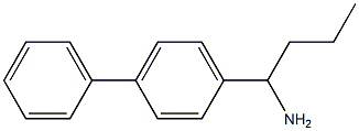 1-([1,1'-联苯]-4-基)丁-1-胺 结构式