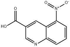 5-Nitro-quinoline-3-carboxylic acid 结构式