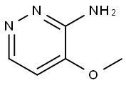 4-甲氧基哒嗪-3-胺 结构式