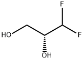 (R)-3,3-Difluoropropane-1,2-diol 结构式