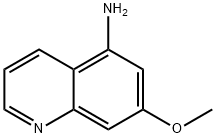 7-甲氧基喹啉-5-胺 结构式
