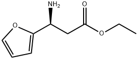 (S)-3-氨基-3-(呋喃-2-基)丙酸乙酯 结构式