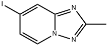 7-碘-2-甲基-[1,2,4]三唑并[1,5-A]吡啶 结构式