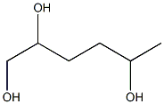 1,2,5-hexanetriol 结构式