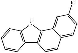 2-溴-11H-苯并[A]咔唑 结构式