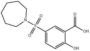 5-(azepane-1-sulfonyl)-2-hydroxybenzoic acid