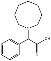 2-(azocan-1-yl)-2-phenylacetic acid 结构式