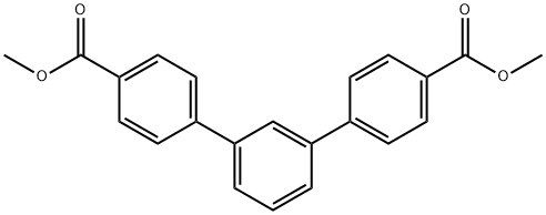 4,4''-dicarbomethoxy-1,1':3',1''-terphenyl 结构式
