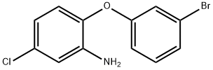 2-(3-溴苯氧基)-5-氯苯胺 结构式