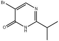 5-Bromo-4-hydroxy-2-(iso-propyl)pyrimidine 结构式