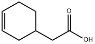 2-(cyclohex-3-en-1-yl)acetic acid 结构式