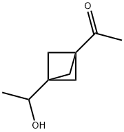 1-(3-(1-羟基乙基)双环并[1.1.1]戊烷-1-基)乙-1-酮 结构式