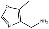 (5-甲基-1,3-噁唑-4-基)甲胺 结构式