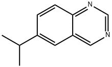 6-异丙基喹唑啉 结构式