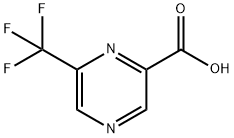 6-(trifluoromethyl)pyrazine-2-carboxylic acid 结构式