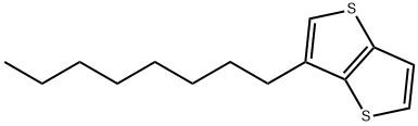 Thieno[3,2-b]thiophene, 3-octyl- 结构式