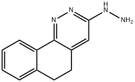 Benzo[h]cinnoline, 3-hydrazinyl-5,6-dihydro- 结构式