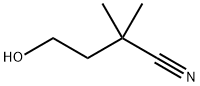 4-羟基-2,2-二甲基丁腈 结构式