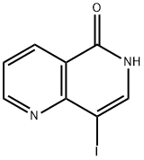 1,6-Naphthyridin-5(6H)-one, 8-iodo- 结构式