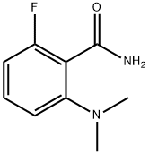2-(dimethylamino)-6-fluorobenzamide 结构式