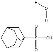 1-Adamantanesulfonic acid monohydrate 结构式