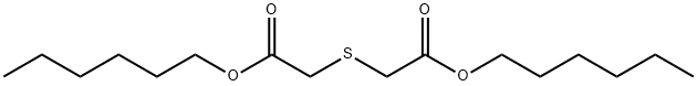 硫代二乙酸二己酯 结构式