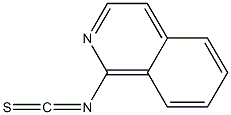 1-isothiocyanatoisoquinoline 结构式