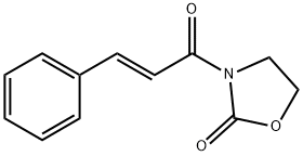 3-(((E)-3-苯基-2-丙烯酰基)-1,3-噁唑烷-2- CAS#: 109299-93-6