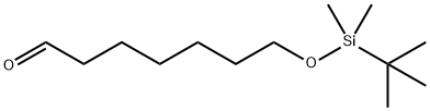 7-[(tert-butyldimethylsilyl)oxy]heptanal 结构式