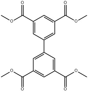 1,1-联苯]-3,3,5,5-四甲酸四甲酯 结构式