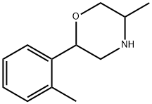 5-甲基-2-(2-甲基苯基)吗啉 结构式