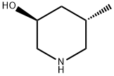 (3S,5S)-5-METHYL-3-PIPERIDINOL 结构式