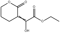 2-氧代-2-(2-氧代四氢-2H-吡喃-3-基)乙酸乙酯 结构式