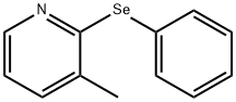 3-METHYL-2-PYRIDYL PHENYL SELENIDE 结构式