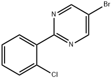 5-Bromo-2-(2-chlorophenyl)pyrimidine 结构式