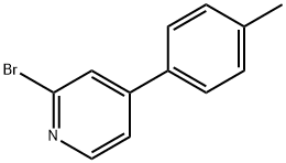 2-溴-4-(4-甲基苯基)吡啶 结构式