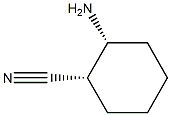 (1S,2R)-2-氨基环己烷甲腈 结构式